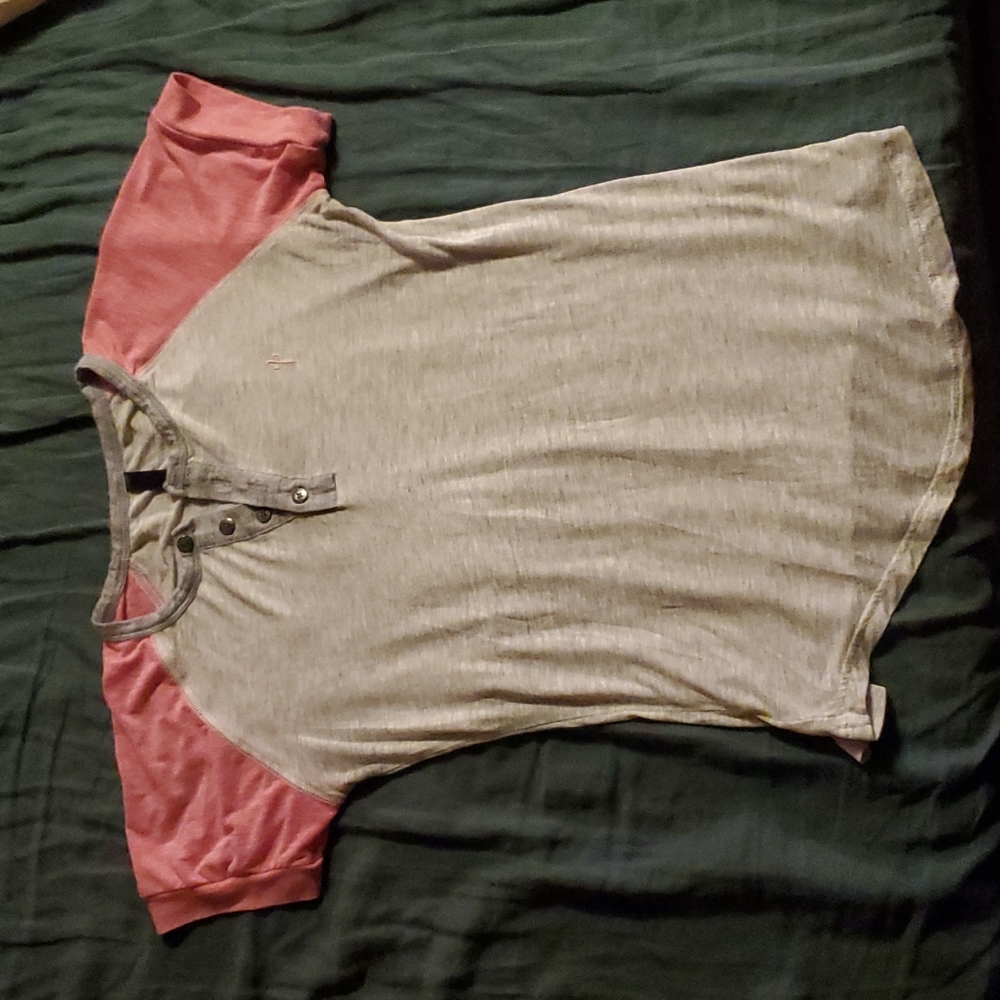Red Dragon Apparel short sleeve henley shirt